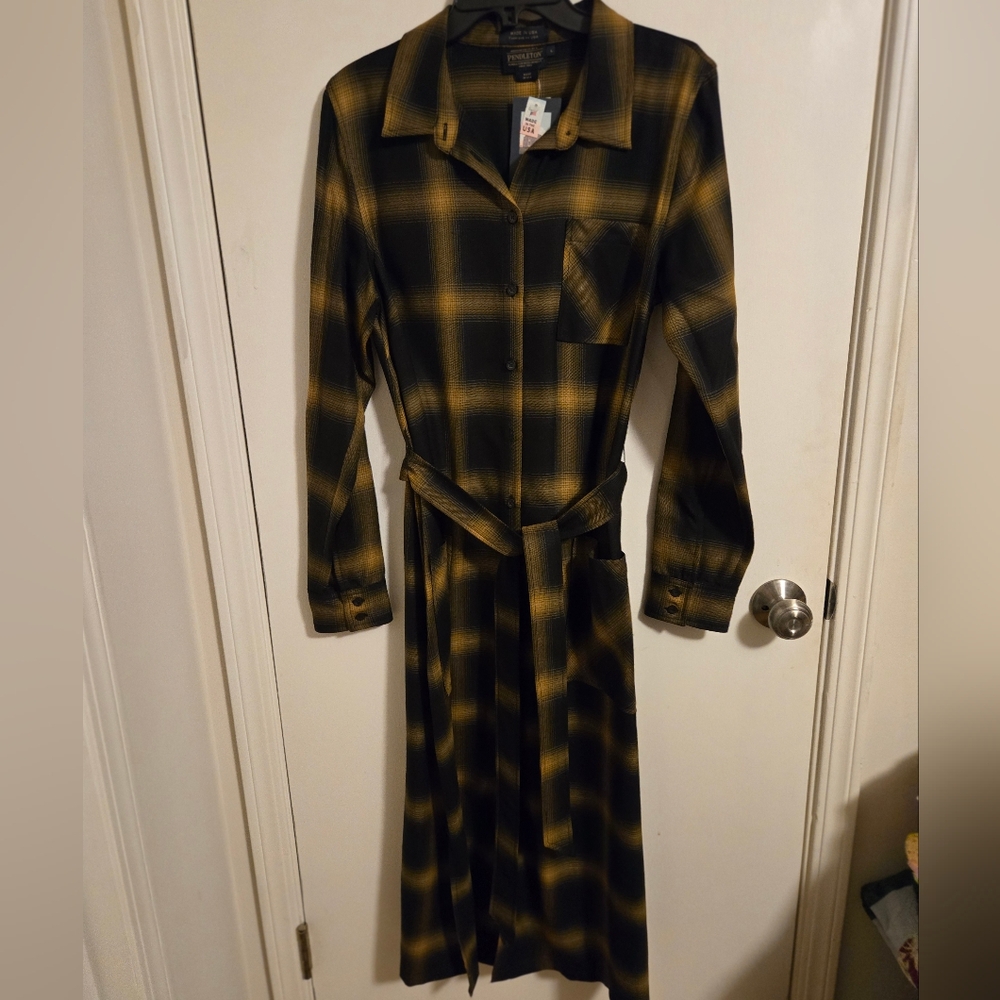 Pendleton Black and  Shirt